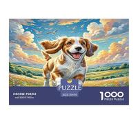 Chien d'eau Espagnol Puzzle 1000 Pièces Jouet Divertissement Créatif Décoration Intérieure Jeu Éducatif Challenge Toy Adultes Et Enfants À Partir De 14 Ans 70x50cm/1000pcs