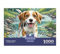 Chien d'eau Espagnol Puzzle De 1000 Pièces pour Adultes Art Collection Chien de Compagnie Illustration Colorée pour Enfants À Partir De 14 Ans70x50cm/1000pcs