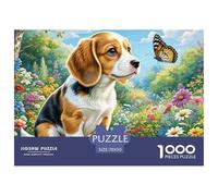 Chien d'eau Espagnol Puzzle De 1000 Pièces pour Adultes Détente & Relaxation Chien de Compagnie Illustration Colorée Enfants Dès 14 Ans70x50cm/1000pcs