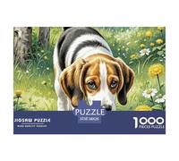 Chien d'eau Espagnol Puzzle De 1000 Pièces pour Adultes Jeux Éducatif Défi Jouets Cadeaux Chien de Compagnie Puzzle De Qualité Supérieure pour Enfants À Partir De 14 Ans38x26cm/1000pcs