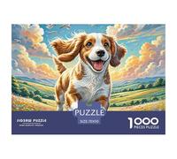 Chien d'eau Espagnol Puzzle Défi De 1000 Pièces Haute Qualité, Esthétique Créative, Jeu De Puzzle Difficile, Cadeau De Noël pour Filles/garçons, Adultes Et Personnes De Plus De 14 Ans 70x50cm/1000pcs