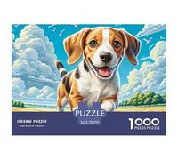 Chien d'eau Espagnol Puzzle Défi De 1000 Pièces Haute Qualité, Esthétique Unique, Jeu De Puzzle Difficile, Adapté Aux Hommes/Femmes, Adultes Et Personnes De Plus De 14 Ans 70x50cm/1000pcs