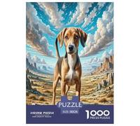 Chien d'eau Espagnol Puzzles 1000 Pieces Cadeau Unique Jeu Éducatif Challenge Toy À De Qualité Supérieure Peinture Art pour Adultes Et Enfants À Partir De 14 Ans 38x26cm/1000pcs