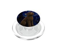 Chien d'eau Espagnol Van Gogh Nuit étoilée PopSockets PopGrip pour MagSafe