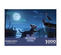 Chien d'eau espagnolPuzzle 1000 Pièces Chien Adultes Et Enfants, Puzzle De Qualité Supérieure, Art Mural Moderne, Cadeau Unique 38x26cm/1000pcs