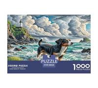 Chien d'eau Portugais 1000 Pièces Puzzle pour Adultes, Parfait pour Les Amateurs De Puzzles, Cadeau, Jouet pour Enfant, Jeu Éducatif, Qualité Premium 38x26cm/1000pcs
