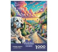 Chien d'eau Portugais Puzzles 1000 Pièces pour Adultes Et Enfants sur Le Thème De Premium Quality Jeu ÉduChatif Loisir Détente Collection 52x38cm/1000pcs