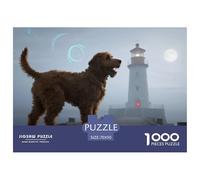 Chien d'eau portugais1000 Pièces PuzzleChien Contes Magiques, Adultes/Enfants, Le Cabanon De L'Artiste, Décoration, Cadeau 70x50cm/1000pcs