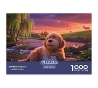 Chien d'eau portugais1000 Pièces PuzzleChien Contes Magiques, Adultes/Enfants, Puzzle Qualité Supérieure, Fantaisie, Détente 70x50cm/1000pcs