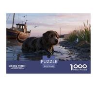 Chien d'eau portugaisPuzzle 1000 Pièces Chien Contes Magiques, Adultes/Enfants, Décoration Intérieure, Cadeau 70x50cm/1000pcs