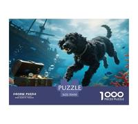 Chien d'eau portugaisPuzzle 1000 Pièces Chien Contes Magiques, Adultes/Enfants, Illustration Originale, Activités Familiales 70x50cm/1000pcs