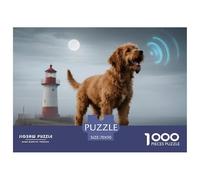 Chien d'eau portugaisPuzzle 1000 Pièces Chien Contes Magiques, Adultes/Enfants, Jeu Éducatif, Jouet 1000 Pièces, Peinture Art 70x50cm/1000pcs