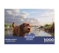 Chien d'eau portugaisPuzzle 1000 Pièces Chien Contes Magiques, Adultes/Enfants, Puzzle Qualité Supérieure, Fantaisie, Décoration, Cadeau 38x26cm/1000pcs