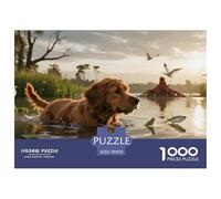 Chien d'eau portugaisPuzzle 1000 Pièces Chien Contes Magiques, Adultes/Enfants, Puzzle Qualité Supérieure, Fantaisie, Activités Familiales 70x50cm/1000pcs