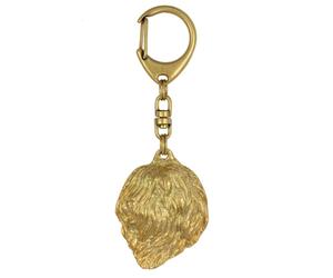 Chien D'Élevage Polonais, PON - Porte-Clés Doré Avec Chien, Han