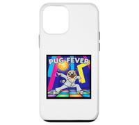Chien Disco Pug Fever Coque pour iPhone 12 Mini