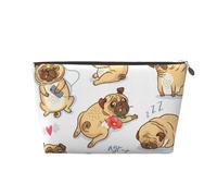 Chien drôle imprimé, Trousse de Toilette Trousse de Maquillage Sac à cosmétiques Trousse de Toilette de Voyage Portable