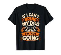 Chien drôle si Je ne Peux Pas amener Mon Animal de Compagnie, Je n'irai Pas Maman, Papa T-Shirt