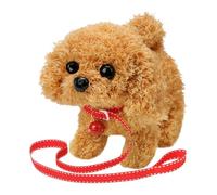 Chien électrique qui marche, animal de compagnie qui aboie et bouge la queue, jouet en peluche électronique pour chiots de chien, pour des occasions spéciales comme un anniversaire, Noël et le Nouvel