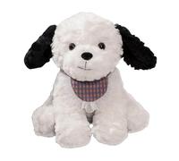 Chien en Peluche, Chiot en Peluche | Jouet en Peluche pour Chiot avec écharpe Ultra de 9,84 Pouces, oreillers de tir, Jouet de en Peluche, Animal en Peluche Petit Chien de m