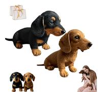 Chien En Peluche Dachy 2.0, Alimenté Par L'IA, Dachy 2.0, Guérison Émotionnelle À La Demande, Décorations Et Ornements De Canapé En Peluche Teckel, Le Câlin Réconfortant Que Vous Avez (mélange)