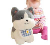 Chien en peluche de dessin animé, jouets mignons en forme de chien en peluche | Jouet en peluche pour chien en peluche | Oreillers en peluche et portables, jouet pour la famille, les amis, les