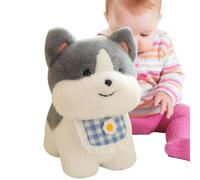 Chien En Peluche Doux - Compagnon Câlin, Doux Et Apaisant - Jouet En Peluche Chiot,Pour Sœurs Amis Amoureux Des Animaux Adolescents Sur Canapé Lit Divan Bureau Siège De Voiture Maison Dortoir Voyage