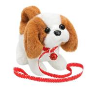Chien en peluche électrique, animal de compagnie qui aboie et bouge la queue, jouet en peluche électronique pour chiots de chien, pour des occasions spéciales comme un anniversaire, Noël et le Nouvel