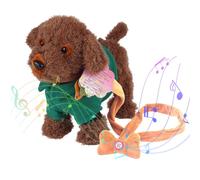 Chien En Peluche Électronique Interactif, Jouet Pour Animaux De Compagnie En Peluche, Aboyant, Pour Enfants, Bébés Garçons Et Filles, Anniversaire