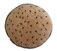 Chien en peluche GLORIA - Taille 14 cm - Teddy Hamburdog - Jouet pour chien - texture douce - - farcie au son clair Couleur Brown - Très résistant