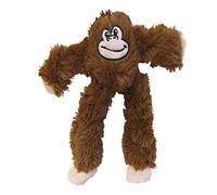 Chien en peluche GLORIA - Taille 21 cm - peluche Mini MIZA - Jouet pour chien - peluche avec son - texture douce - très résistant - Idéal pour les petits chiens - Brown Couleur