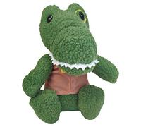 Chien en peluche GLORIA - Taille 24 cm - Teddy Buky - Jouet pour chien - peluche avec son - texture douce - très résistant - Idéal pour les petits chiens - Couleur Vert