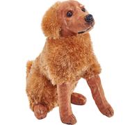 Chien en peluche Golden Retriever avec son - 18 cm