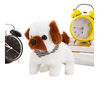 Chien En Peluche Interactif Électronique - Chiot Robot, Animal De Compagnie Électrique Qui Marche Et Aboie, Jouet Chien Animé Réaliste, Ami Animal Robot Interactif, Chiot Électronique En Peluche Douce