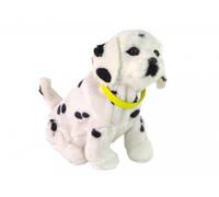 Chien en peluche interactif Fourrure douce race dalmatienne