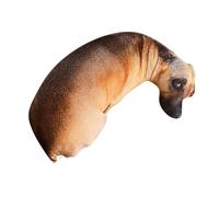 Chien en peluche pour - réaliste 3D - Peluche chiot - Pour du déjeuner, canapé, chambre à coucher, bibliothèque, chaise et voiture, ou comme accessoire photo