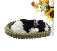 Chien en Peluche réaliste Qui dort et Jouet interactif pour Chiot en
