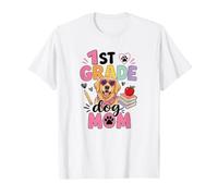 Chien Enseignant de première année Maman 1er Jour d'école T-Shirt