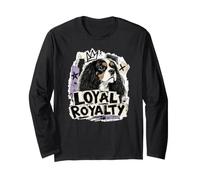 Chien épagneul Cavalier King Charles Loyal Royalty Manche Longue