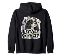 Chien épagneul Cavalier King Charles Loyal Royalty Sweat à Capuche