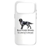 Chien épagneul Picardie Bleu Audacieux et Rare Coque pour iPhone 17 Pro Max