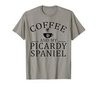 Chien épagneul Picardie et café T-Shirt