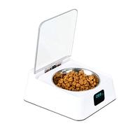 Chien et chat alimentation automatique pour animaux domestiques distributeur de nourriture infrarouge capteur automatique couvercle anti-humidité bol intelligent