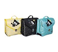 Chien et Chat - Cartable Chacha Princesse 38 CM - Haut de Gamme - Noir