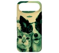 Chien et Chat Selfie Objet Volant Non Identifié UFOs Coque pour iPhone Air