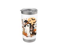 Chien Fantôme De Montagne Du Bearn Chapeau De Sorcière Gobelet isotherme en acier inoxydable double paroi