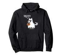 Chien fantôme Effrayant Amusant Halloween Sweat à Capuche