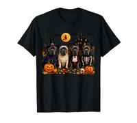 Chien fantôme Mignon Canne Corso habillé comme fantôme drôle Halloween T-Shirt