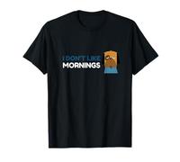 Chien fatigué Qui n'aime Pas Les Petits Matins T-Shirt
