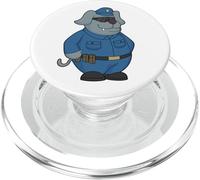 Chien Flic Lunettes de Soleil Police PopSockets PopGrip pour MagSafe